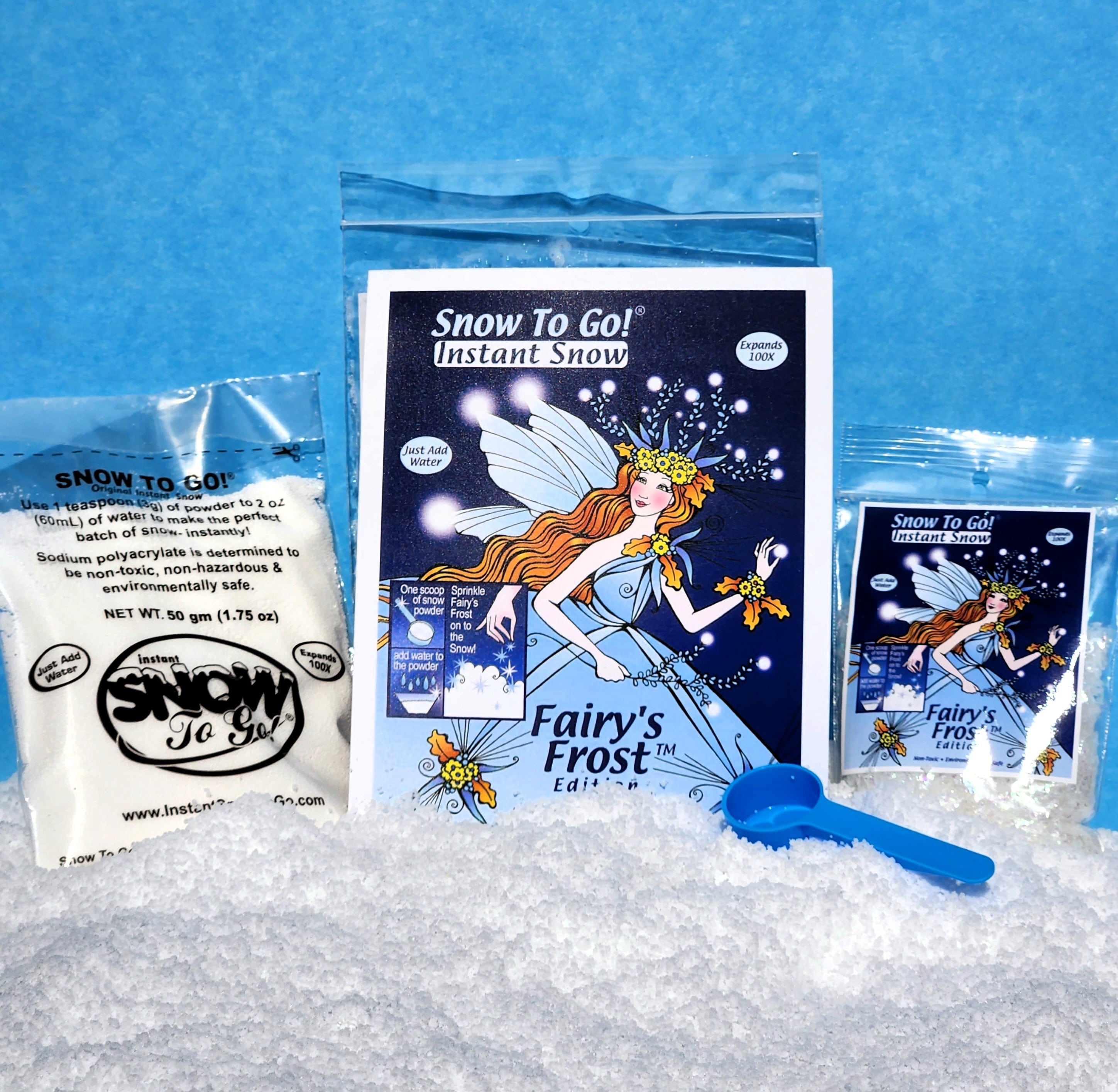 Frosty Snow - Artificial Snow Powder - Biodegradable - Self Adhesive - –  The Flower Lab